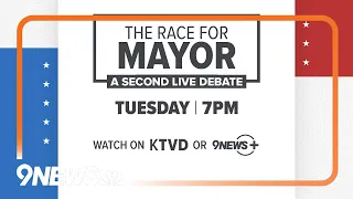 The Race for Denver Mayor: 9NEWS second live debate (FULL)