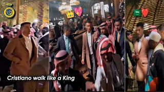 Cristiano Ronaldo Treated As King 👑💖| Saudi Arabia |Al-Nassr|Fans Respects 🔥|#cr7 #cr7fans #viral