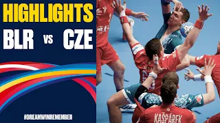 Belarus vs. Czech Republic Highlights | Day 10 | Men's EHF EURO 2020