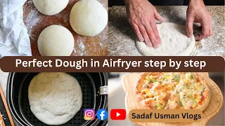 Easy Pizza Dough Recipe in an Airfryer | Learn the Secrets to Making Pizza Like a Pro
