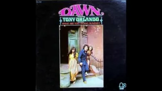 Tony Orlando & Dawn ~ Tie a yellow Ribbon round the old Oak Tree (1973)