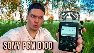 Полевая запись на рекордер Sony PCM D100 / Запись звуков природы