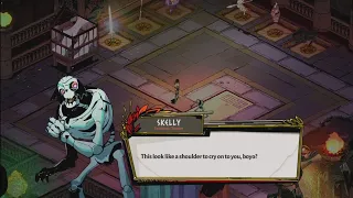 Skelly is not a shoulder to cry on but Zagreus is - Hades