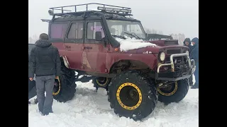 Зимний Off-road УАЗ Нива 1UZ V8 300 ЛС Король снега 2021