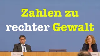 Jahresstatistik zum Ausmaß rechter Gewalt & Rechtsterrorismus in 2019 - BPK 12. Mai 2020