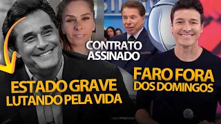 URGENTE! Luciano Szafir em estado GRAVE + Rodrigo Faro perde domingos da Record + Galisteu e Silvio?