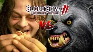Halfings (Profpwn) vs Necromantic (Gojira) | Blood Bowl 2 - Wild Hogs Ranked League Week 3