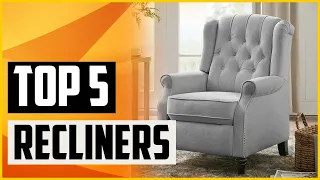 Top 5 Best Recliners For Sleeping Reviews With Buying Guide