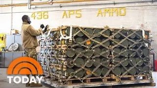 US Military Supplies Arrive In Ukraine