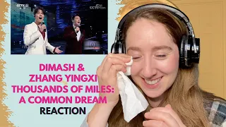 Voice Teacher Reacts to Thousands of Miles A Common Dream by Dimash & Zhang Yingxi