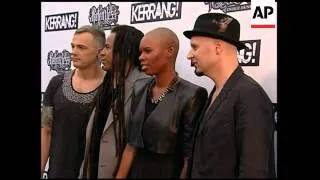 Musicians including Bullet For My Valentine and Biffy Clyro arrive at the 17th Annual Kerrang! Award