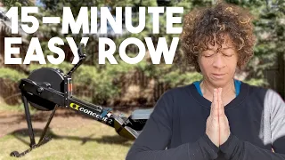 15-Minute Rowing Workout / Row from Home