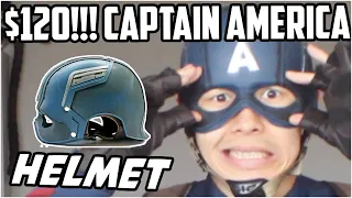 Is a $120 Captain America Cosplay Helmet WORTH IT? | CATTOYS Captain America Replica Helmet REVIEW