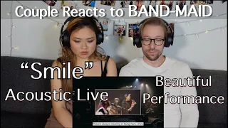 Couple Reacts to BAND-MAID "Smile" Acoustic Live