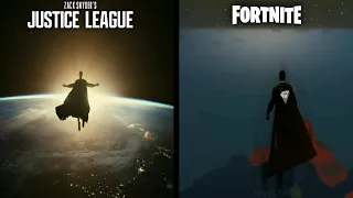 Zack Snyder's Justice League Superman's Flight Scene (Recreation in Fortnite)