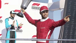 PS4  F1® 2019  初心者オンラインレース　完全垂れ流し＃1