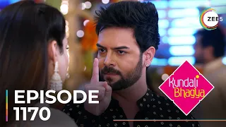 Kundali Bhagya | Ep - 1170 | Sneak Peek | Dheeraj Dhoopar | Shraddha Arya | Sanjay Gagnani