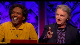 Have I Got a Bit More News for You S61 E6. Romesh Ranganathan, Jo Brand, Lemn Sissay. May 2021.