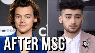 After Zayn Attended Harry Styles' MSG Show | Late 2018