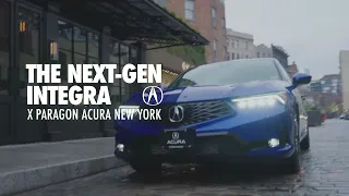 2023 Acura Integra. An unforgettable driving experience.