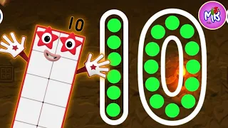 Numberblocks 10 Magic Run - Go Explore New Adventure Ten | Introducing with 10 Number