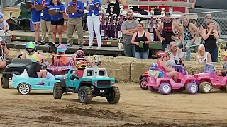 Demolition Derby Power wheels, lawn tractors, cars and trucks!