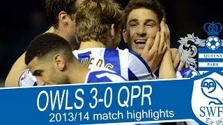 Sheffield Wednesday 3 Queens Park Rangers 0 | Championship highlights  2013/14