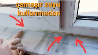 KARARMIŞ SARARMIŞ SİLİKON VE DERZLER BEMBEYAZ OLDU/çamaşır suyu olmadan tertemiz