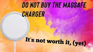 Why NOT to buy the MagSafe charger, (YET)