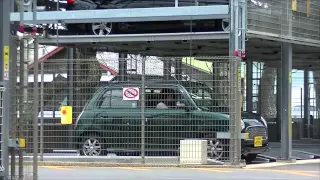 Cool Car Park in Japan: Rotating Carpark