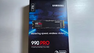 SAMSUNG 990 PRO 2TB M.2 PCIe 4.0