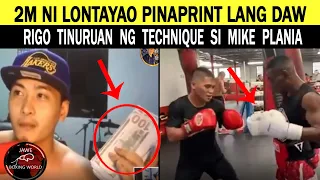 2Milyon Ni David Lontayao Pinaprint Lang Daw, Rigondeaux Tinuruan Ng Technique Si Mike Plania