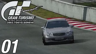 Gran Turismo Concept (PS2) - Mid-Field Raceway (Let's Play Part 1)