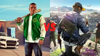 Gta 5 vs Watch Dogs 2 comparison