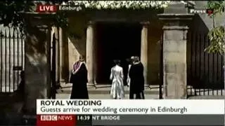 Royal Wedding: Zara Phillips Weds Mike Tindall - part 1