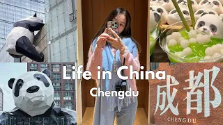 Life in China | Traveling in Chengdu Vlog Ep1: nightlife, shopping, glow-up hair spa, museum visit