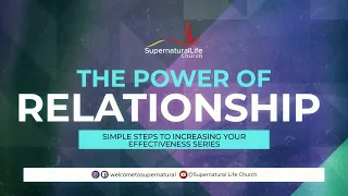 The Power Of Relationship - Interactive Session - Pst. Iyke Ezeji