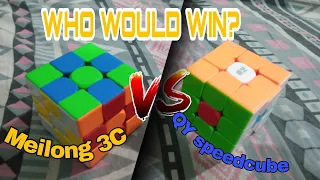 Moyu Meilong 3C VS QiYi Speedcube | Who would win? | The Cubi Guy