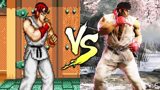 SF1 vs SF6 Ryu