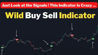 I Found Wildest Tradingview Buy Sell Indicator For Scalping Strategy  ( 90% Win Rate )