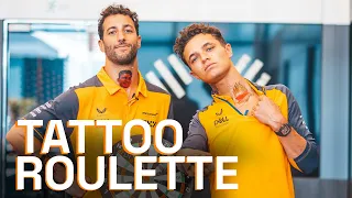 Tattoo Roulette with Lando Norris and Daniel Ricciardo