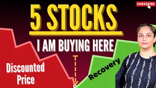 Best Stocks To Invest In 2024🔥5 Stock For Life At Great Buy Level🚀 Stocks For Long Term Investment