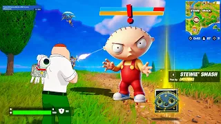 NEW STEWIE GRIFFIN BOSS in Fortnite Update