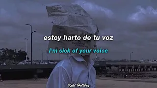 sick of you (tiktok version) | Sub Español + Lyrics | Sub Urban x DNMO "I’m sick of your voice"