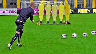 How To Shoot Like Marco Reus | Top Spin Free Kick Tutorial | freekickerz