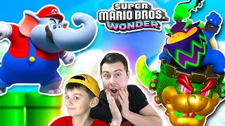 СУПЕР МАРИО БРОС ВОНДЕР | НАРВАЛИСЬ НА БОУЗЕРА МЛАДШЕГО | Super Mario Bros. Wonder #7