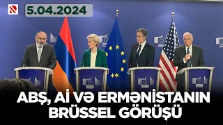 ABŞ, Aİ və Ermənistanın Brüssel görüşü