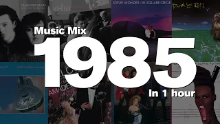 1985 Megamix  1 Hour of Top Hits  Tears for Fears, a ha, Stevie Wonder, Dire Straits and many more!