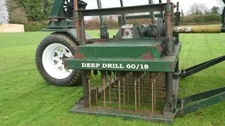 Deep Drill  Aeration-Ecosolturfcare