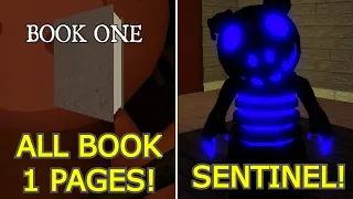 How to get the SENTINEL SKIN + ALL PIGGY: BOOK 1 PAGE LOCATIONS in PIGGY! - Roblox